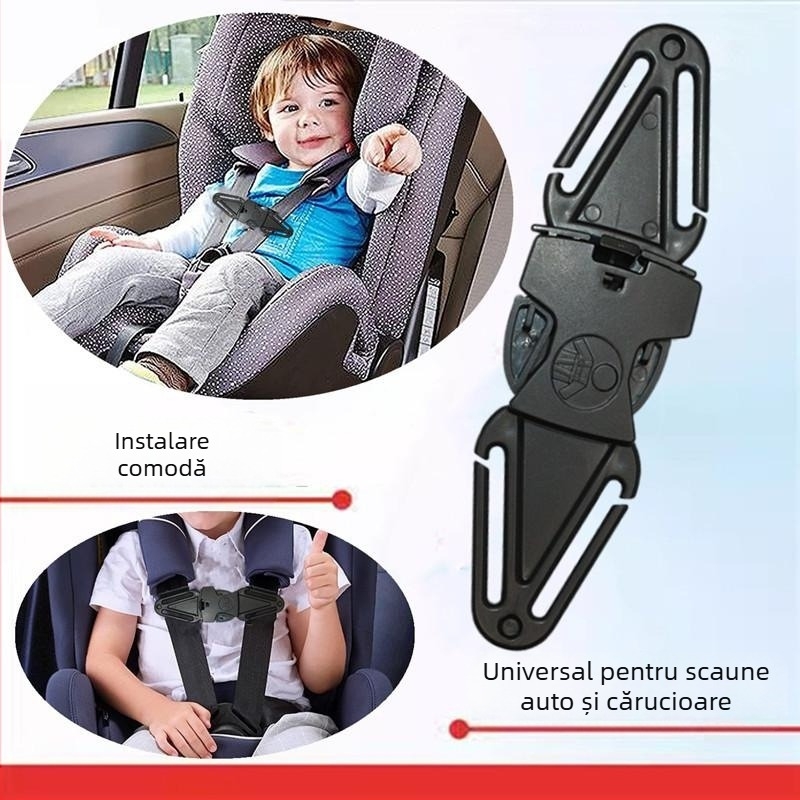 CaseyLa Blocare pentru centura de siguranță a scaunului auto pentru copii, model 08D-506