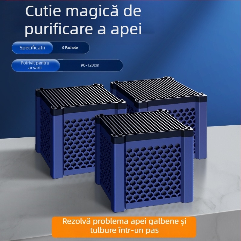 Bumb filtrant pentru acvariu - Mediu de filtrare pentru purificarea apei, Greutate 1, Lot 240526, Fără import