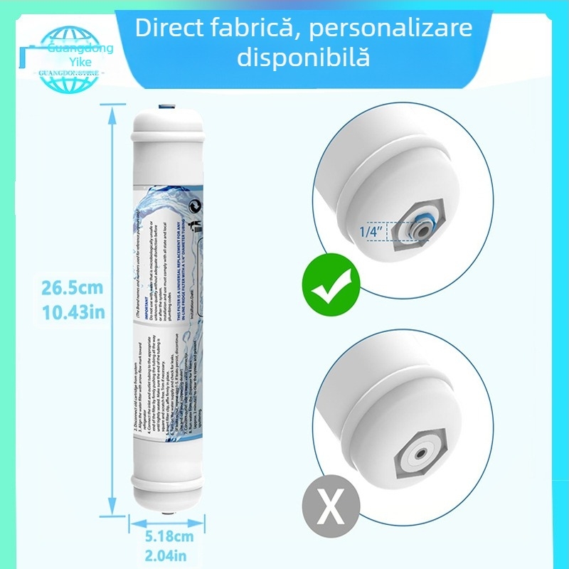 Cartuș filtrant pentru purificator de apă T33 Quick-Connect – brand Yike Environment – model T33 – cod articol Z034