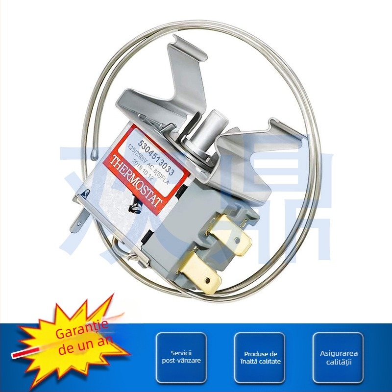 Controler de temperatură pentru ventilul de intrare al frigiderului, model 5304513033 / 5304421256, nr. articolului 3033