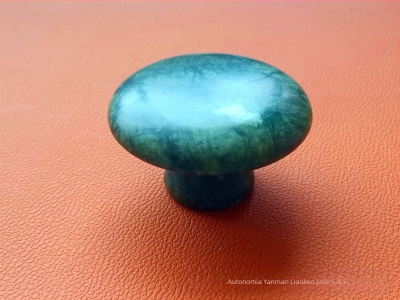 Baston de masaj cu cap de ciupercă — 40 g, fără vibrații, masaj cu piatră pentru sănătate