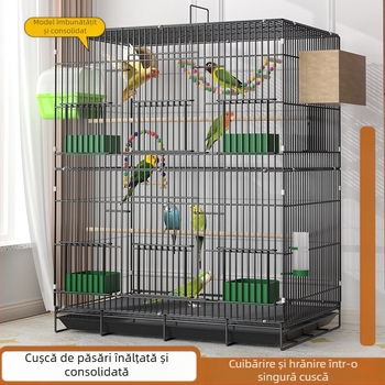 Cușcă pentru păsări, Pentru păsări, Produs autohton, Material: Altul