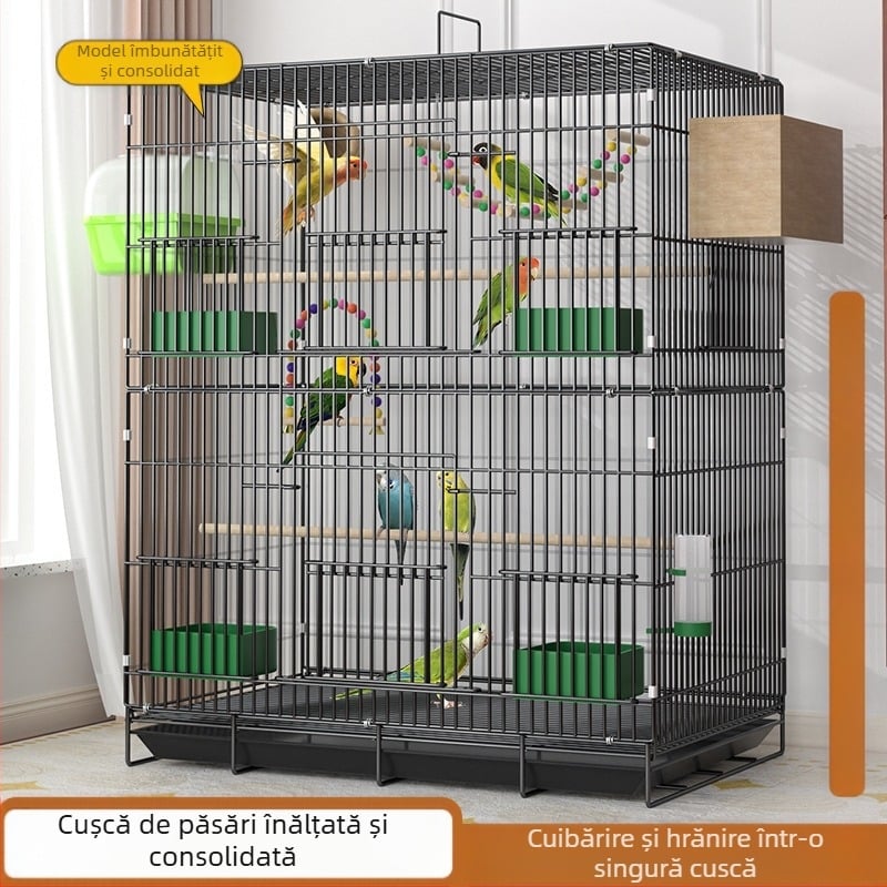 Cușcă pentru păsări, Pentru păsări, Produs autohton, Material: Altul