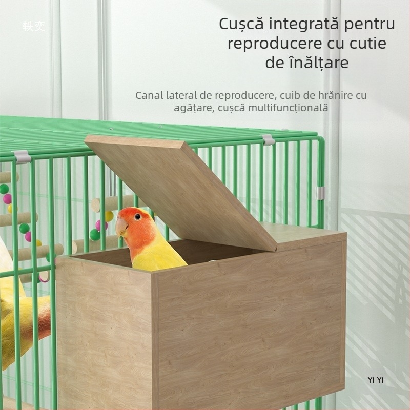 Cușcă pentru păsări, Pentru păsări, Produs autohton, Material: Altul