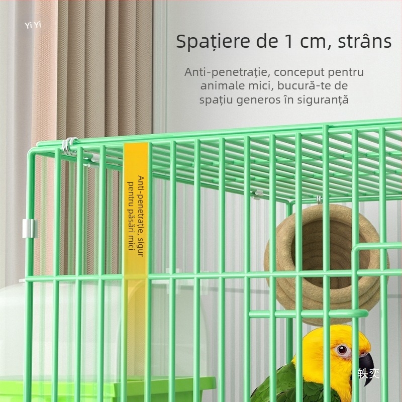 Cușcă pentru păsări, Pentru păsări, Produs autohton, Material: Altul