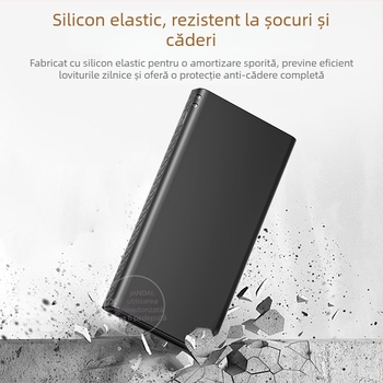 Carcasă din silicon pentru Romoss PHG10F-251 Power Bank 10000mAh – acoperire completă, rezistent la șocuri, la căderi