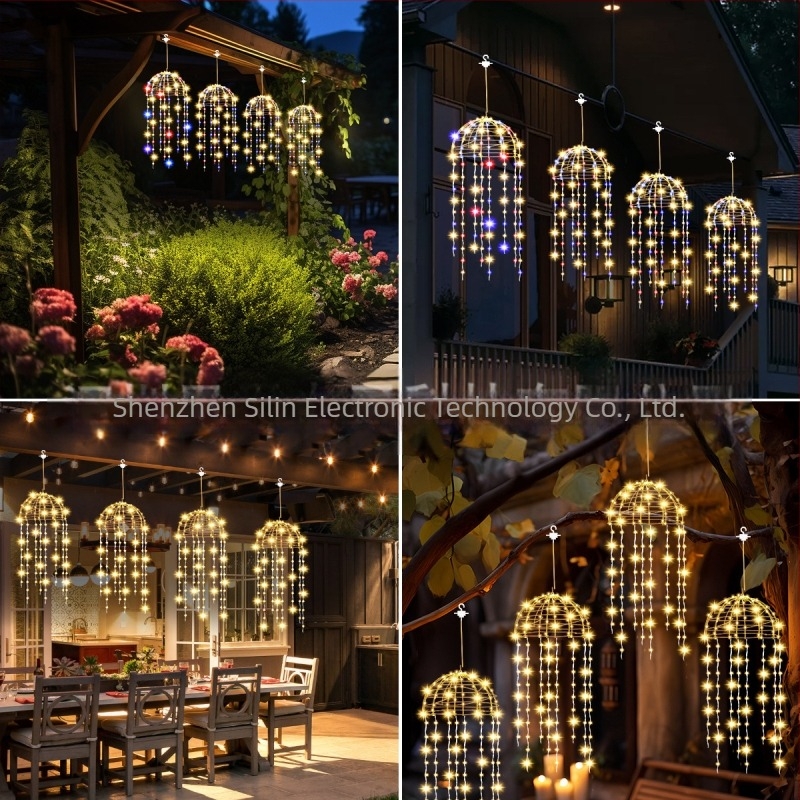 SD-018 Lampa solară suspendată pentru exterior, IP65, Intrare ≤36, pentru străzi, grădini, petreceri