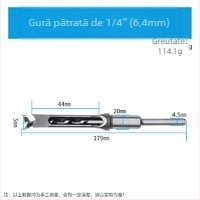 Burghiu pentru lemn pentru găuri pătrate – mortise pentru îmbinări pătrate, gaură pătrată, vârf de nucleu