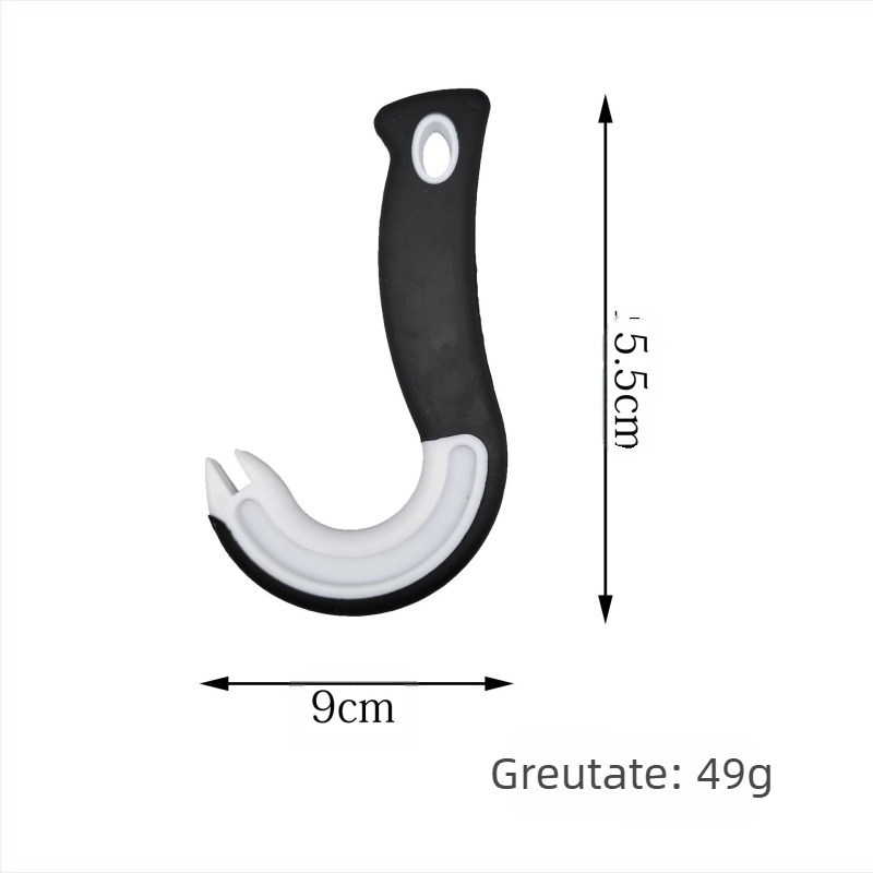 Tip produs: Deschizător pentru sticle și conserve cu design în formă de cârlig; Material: Plastic; Brand: zuyu; Stil: Minimalism modern