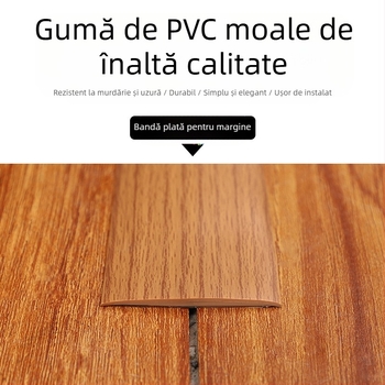 Profil autoadeziv pentru marginea podelei din PVC - Model YT8041 Bumper Strip - Plastic Home Beauty - Stil modern minimalist