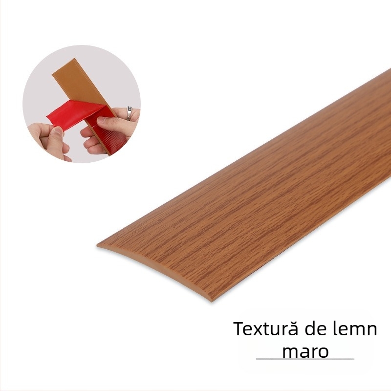 Profil autoadeziv pentru marginea podelei din PVC - Model YT8041 Bumper Strip - Plastic Home Beauty - Stil modern minimalist