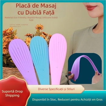 Weixuan Cioc de masaj din plastic portabil pentru percuția meridianelor și masajul complet al spatelui