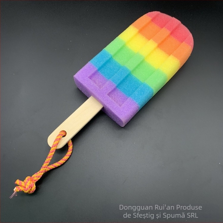 Burete pentru curățarea paharelor din sticlă, spumă poliuretanică, densitate 20-50, set de 100 buc.