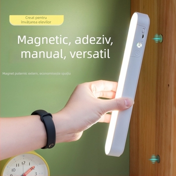 Lampă de studiu pentru birou cu protecție a ochilor, telecomandă, temperaturi de culoare variabile, baterie încorporată, lampă de învățare