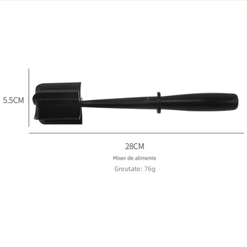 Tocător de carne manual cu spatulă de amestecare — Material PP, Stil modern minimalist, Lansat în 2023