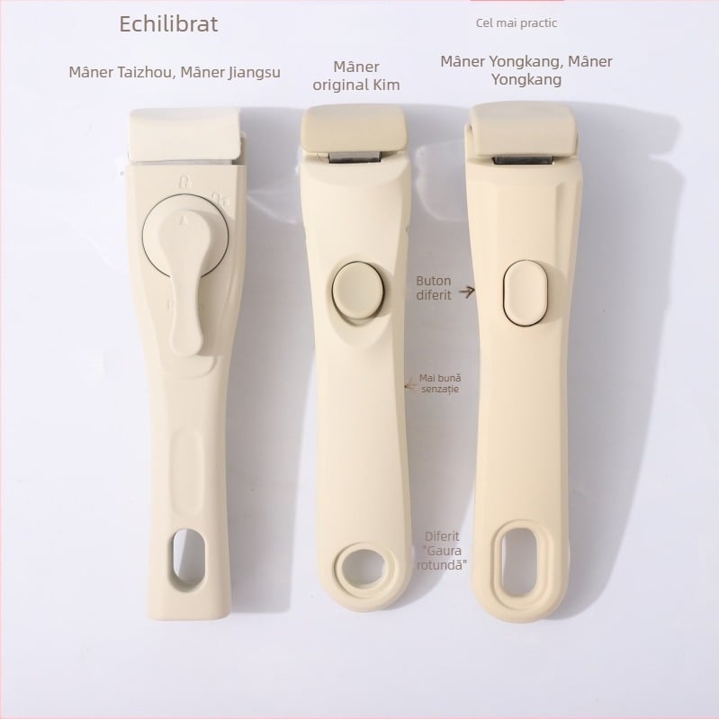 Set de vase cu mâner detașabil — oale și tigăi din aliaj de aluminiu, cu strat antiaderent, fund multiplu de straturi, include oală de lapte, 2 tigăi și capac din silicon-sticlă, compatibil cu plitele cu inducție