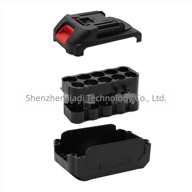 Didrill Set carcasă baterie Li-ion 18650 pentru celule 10-15-20, cu suport, buton și arc