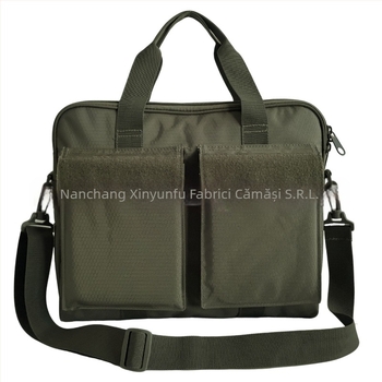 Geantă de documente pentru bărbați - poliester, capacitate mare, geantă pentru laptop, utilizare zilnică