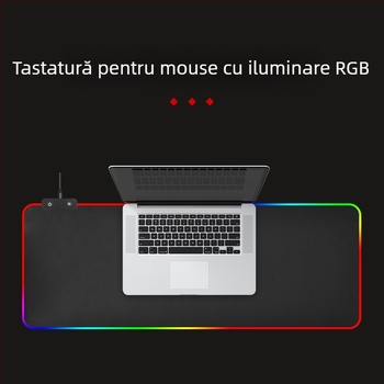 Pad de mouse gaming - Cauciuc/ABS, Personalizare logo, Procesare personalizată (Material: Cauciuc/ABS; Personalizare logo: Da; Procesare: Personalizată)