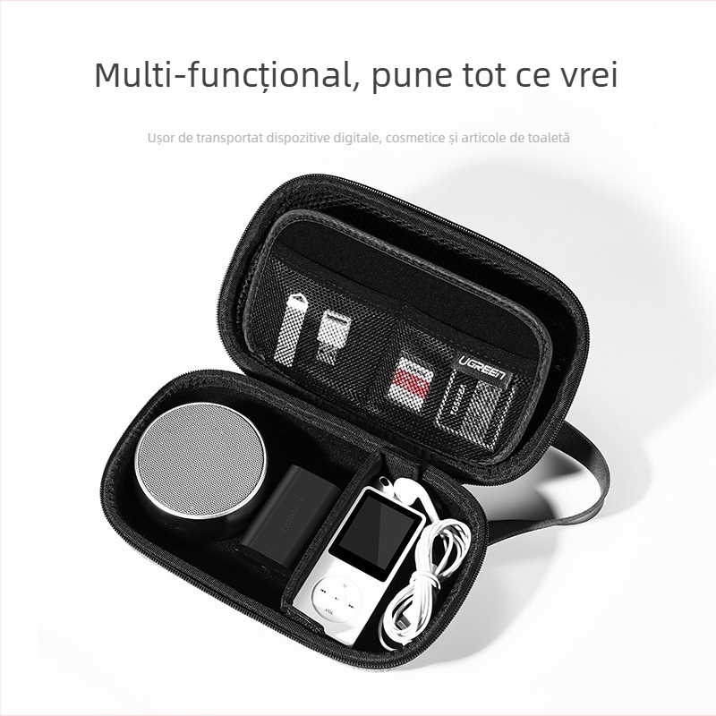 Geantă de depozitare digitală – material EVA, formă personalizabilă, pentru călătorii, pentru stocarea Power Bank