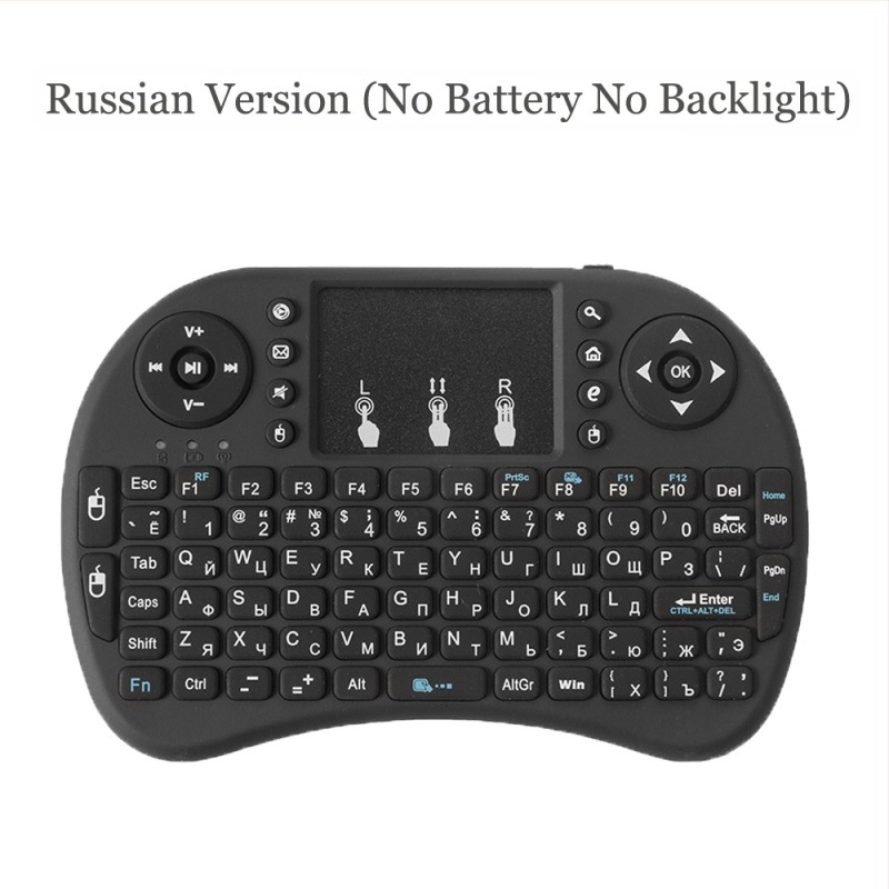 Kit tastatură și mouse fără fir i8, 92 taste, 2.4G, senzor optic 1000 dpi, Plug-and-Play, rază de 10 m