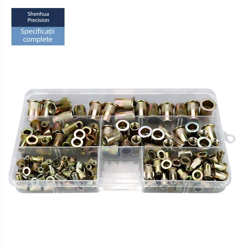 Set Rivet Nut, Knurled, Boxed, Zinc-Galvanized, GB6170-86 — Xin Ruicheng