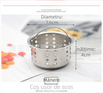 Set conducte scurgeri bucătărie – dublu, model JL0098, formă cu două capete, tip tras, stil modern minimalist