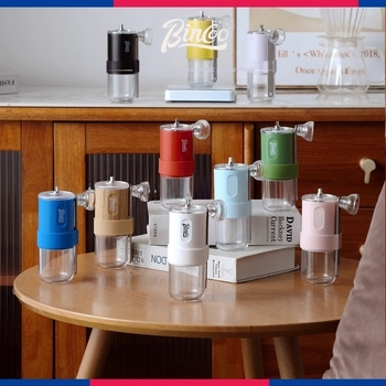 Bincoo râșniță de cafea manuală, râșniță de cafea cu mâner, portabilă, măcinare reglabilă