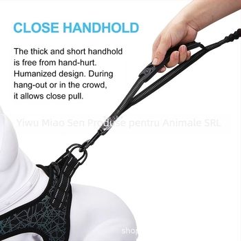 Lesă pentru câini - Retractabilă, Nylon, Multifuncțională, Origine Zhejiang