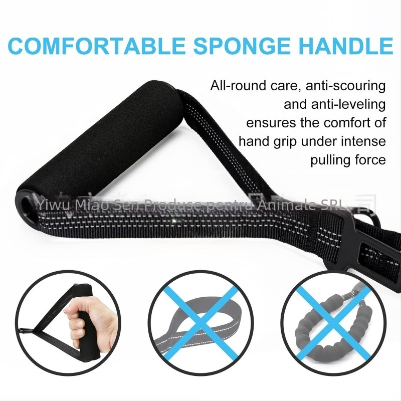 Lesă pentru câini - Retractabilă, Nylon, Multifuncțională, Origine Zhejiang