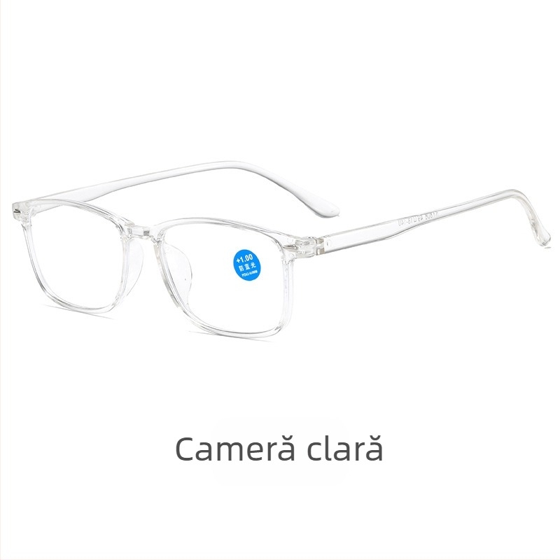 Ochelari de lectură cu protecție împotriva luminii albastre, ramă TR90, lentile PC, modelul 806, pentru prezbiopie