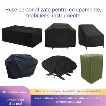 Husă pentru mobilier de exterior - poliester, stil modern minimalist, acoperire pentru praf/sofa/condiționer, set combinat