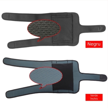 Protecții pentru coate pentru sport, presiune reglabilă, benzi de aluminiu detașabile și curele de susținere