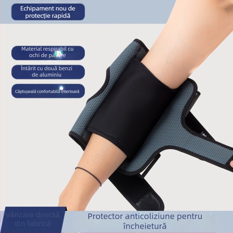 Protecții pentru coate pentru sport, presiune reglabilă, benzi de aluminiu detașabile și curele de susținere