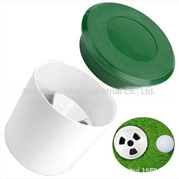 Capac pentru gaura de golf – din plastic, siglă imprimată, accesoriu de golf