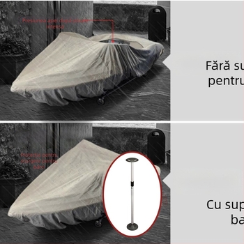 Pilon de susținere marin pentru acoperire de barcă | Țeavă din aluminiu + plastic nylon • Brand: Enhua • Model: 72008-WBS • Piesă standardă