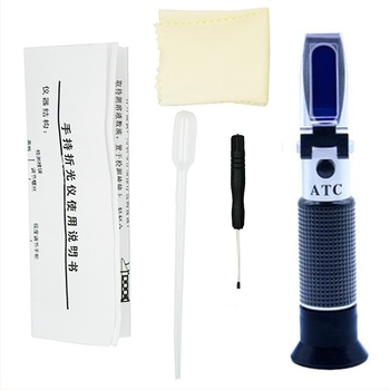 HXTS10 Refractometru cu prismă pentru apă de mare și apă sărată, instrument optic de măsurare a salinității, intervalul 0–100%