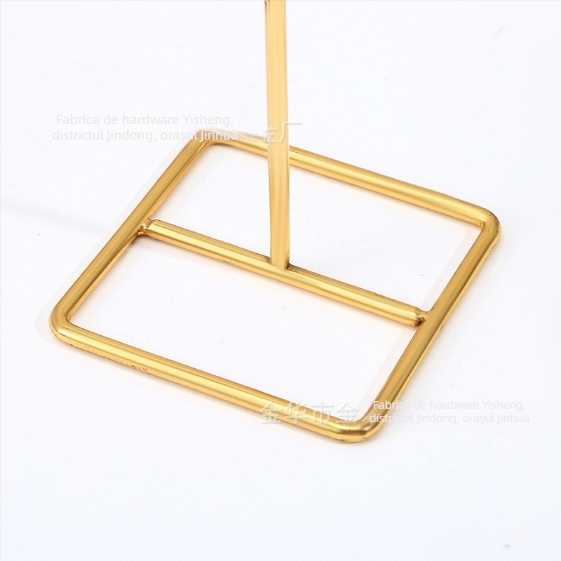 Raft de afișare pentru bijuterii de birou - metal, multifuncțional, pentru cercei, coliere și brățări, 1 etaj