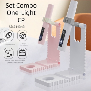 Lampă pentru unghii de mână - reîncărcabilă, cu ecran, portabilă | Model Quick-Dry Nail Art Lamp | Cod produs yy-241