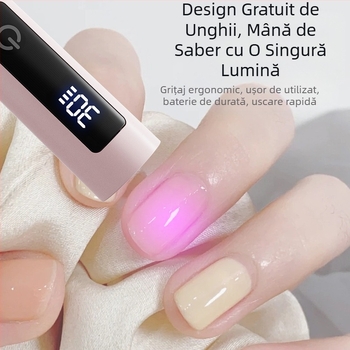 Lampă pentru unghii de mână - reîncărcabilă, cu ecran, portabilă | Model Quick-Dry Nail Art Lamp | Cod produs yy-241