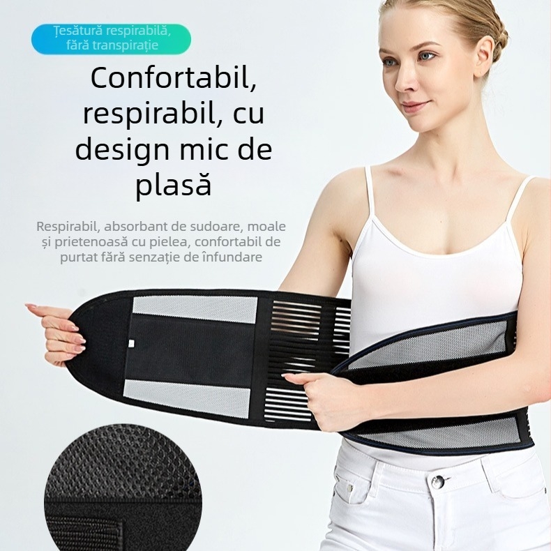 Centură de protecție a taliei, fibre de poliester, pentru adulți, potrivită pentru alergare și antrenament