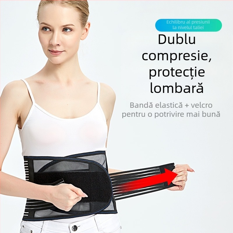 Centură de protecție a taliei, fibre de poliester, pentru adulți, potrivită pentru alergare și antrenament