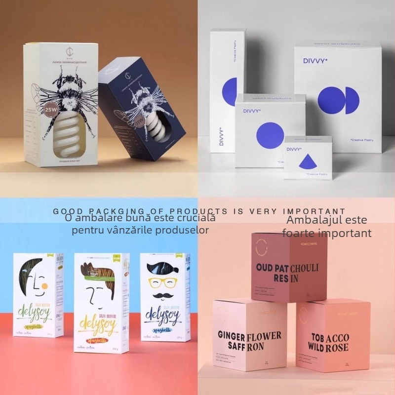 Cutie cadou — personalizabilă, imprimare offset, tavă pliabilă, logo imprimat, din hârtie/carton