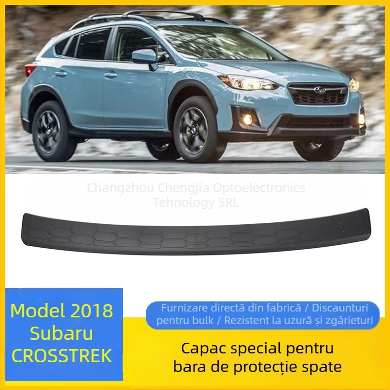 Protecție pentru bara din spate Subaru Crosstrek 2018–2023, capac decorativ PP