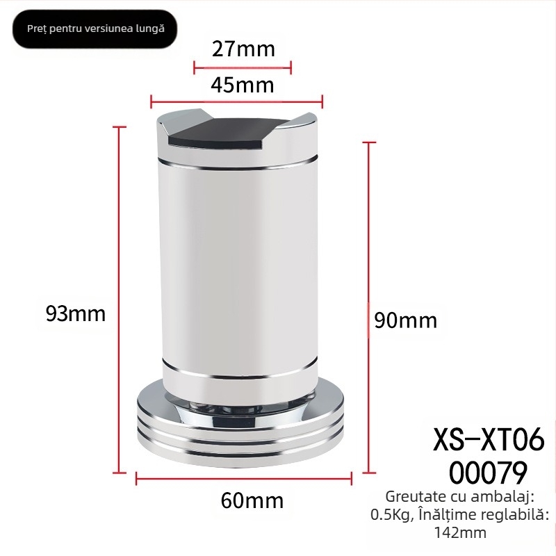 Suport pentru cabluri din aliaj de aluminiu, înălțime reglabilă — accesorii audio-video, XS-XT05/XS-XT06