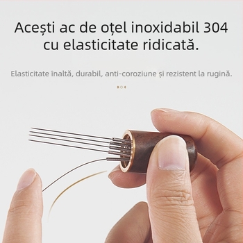 WDT Mini Ața de distribuție a pulberii de cafea — Oțel inoxidabil, realizat manual, de înaltă calitate, KOFFR