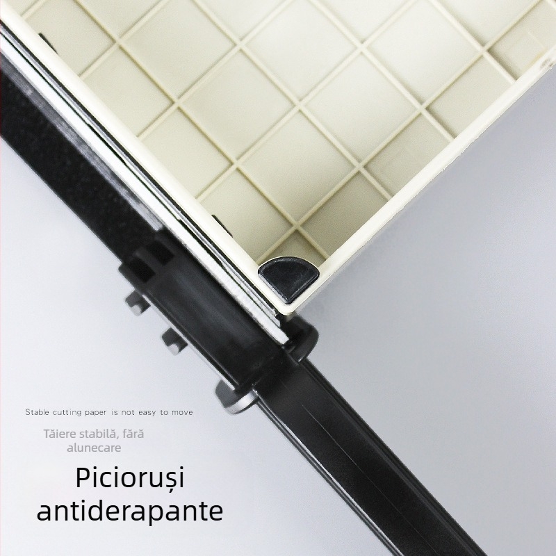 Tăietor de hârtie manual A4, model SL-A, din plastic, instrument de birou pentru tăiere
