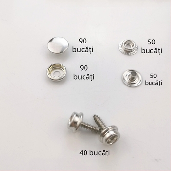 Nasturi din cupru pentru blugi – set cu nasturi mari de presiune, Fruit's