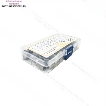 Set de piulițe de conversie a filetelor, interne/externe, 33 buc., GB6178, oțel inoxidabil 303/304, calitate A, rezistență A4-80.