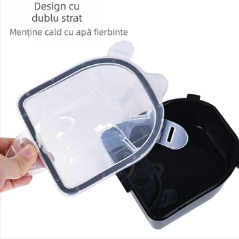 Vas de înmuiat mâinile pentru manichiură, din plastic, izolație cu încuietoare dublă, 250 g net